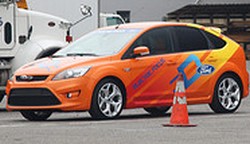 ford focus electric orange